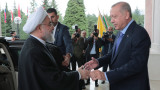  Рoхани упрекна Израел и Съединени американски щати в районно напрежение преди срещата с Ердоган и Путин 