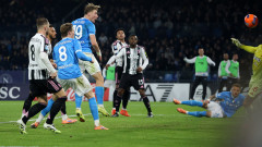 Расмус Хойлунд донесе успеха на Наполи срещу Ювентус в 14-ия кръг на Серия А