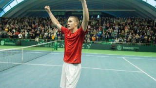 Беларуският квалификант Егор Герасимов изхвърли миналгодишния шампион Дамир Джимхур от