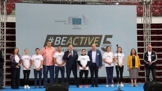 Днес имах удоволствието да открия Европейската седмица на спорта BeActive