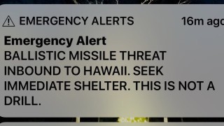 Инцидентът с фалшивата тревога за ракетна атака на Хавайските острови