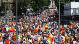 Отново хиляди протестираха за независимост на Каталуния 