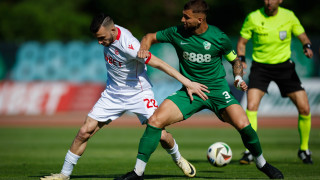 Берое 0 1 ЦСКА 45′ Край на първата част