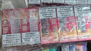 716 контрабандни еднократни електронни наргилета за открили през последната седмица