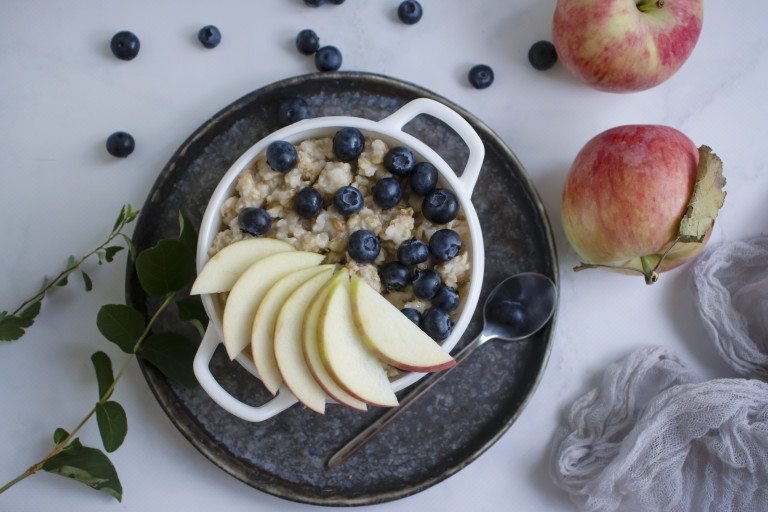 Накиснати от вечерта овесени ядки