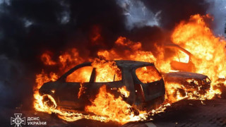 Най малко четирима души са пострадали в резултат на руските въздушни