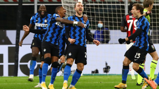 Халфът на Интер Кристиян Ериксен бе много доволен от победния