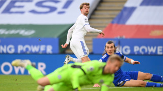 Отборът на Лестър пропиля удобната възможност да се изкачи до