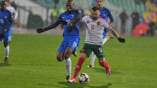 Титулярят в атака на българския национален отбор срещу Франция