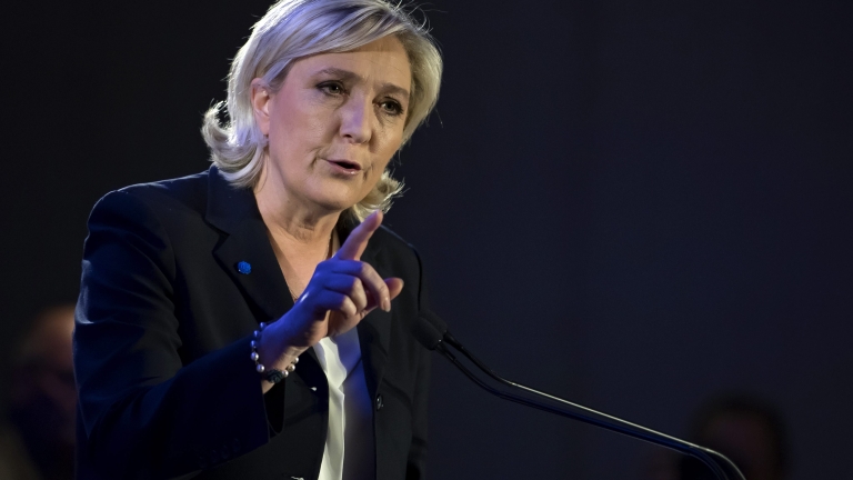 Марин льо Пен откри кампанията си с обещание да защити Франция от глобализацията
