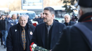 Изпълнителният директор на ЦСКА Филип Филипов присъства на поклонението