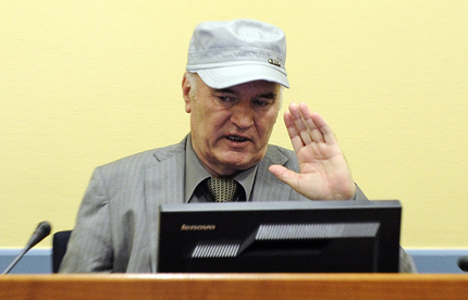 Ратко Младич е приет в болница