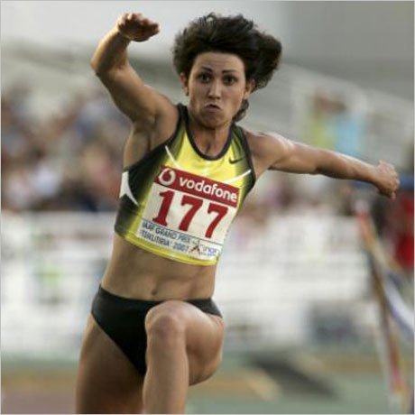 Лебедева лекоатлетка №1 на Русия за 2007 година