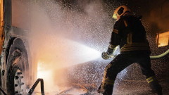 Русия удари с ракета противопожарна служба в Харковска област