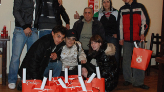 ЦСКА посети дом за деца в Бургас