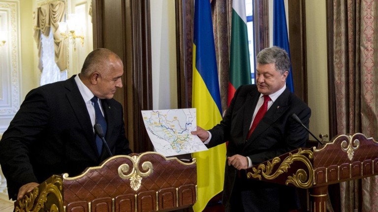 Министърът-председателят Бойко Борисов е в Одеса, където разговаря с президента