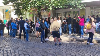В Стара Загора над 200 души блокираха тази вечер кръговото