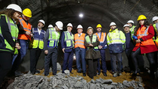 Министърът на транспорта и съобщенията Христо Алексиев инспектира напредъка в