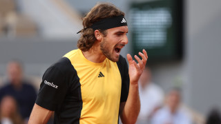 Стефанос Циципас не може да е доволен от играта която