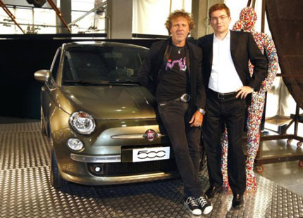 Париж 2008: Fiat 500 DIESEL  