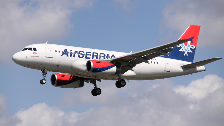 След санкциите: Air Serbia с огромен ръст на полетите Белград-Москва