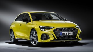 От Audi представиха пърформънс версията на бъдещия хечбек S3 за