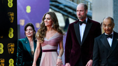Въпреки ареста на Андрю: Кейт Мидълтън и  принц Уилям на наградите БАФТА