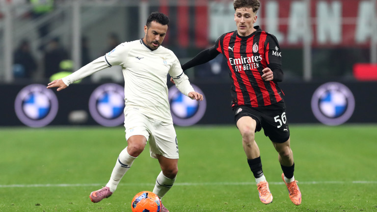 Милан надви Лацио и оглави класирането в Серия А
