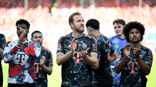 Нападателят на Байерн Мюнхен Хари Кейн получи жълт картон в