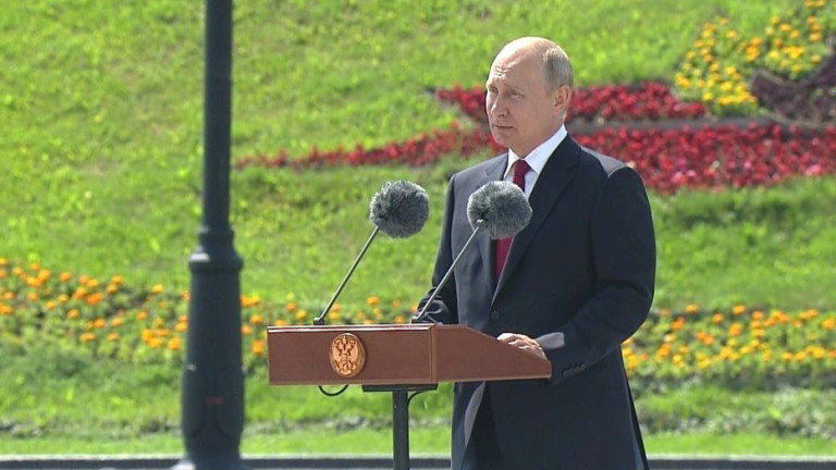 Президентът на Русия Владимир Путин заяви, че повечето руснаци подкрепят