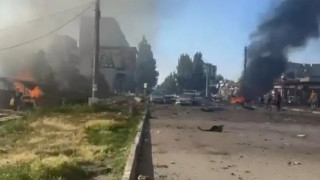 Селището Доброполие в Донецка област беше атакувано от Русия в