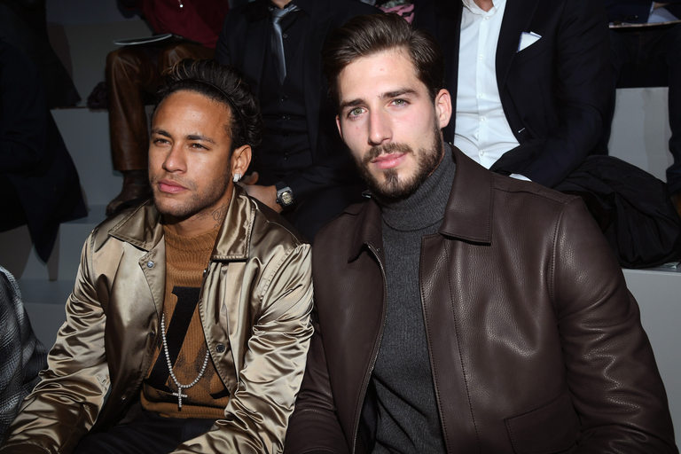 Неймар и Кевин Трап