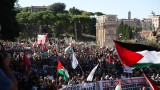 Масов митинг в Рим на четвъртия ден от пропалестинските протести в Италия