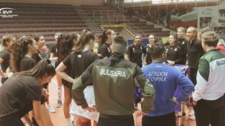 Тази сутрин Антонина Зетова проведе първа тренировка с националния отбор