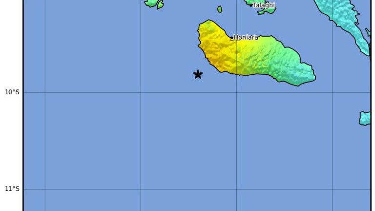 Мощни земетресения удариха Соломоновите острови
