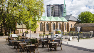 Бреговете на Балденайзе малко езеро което се влива в река