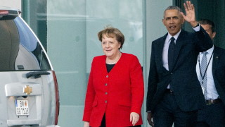 Обама се срещна с Меркел, част от германската му обиколка 
