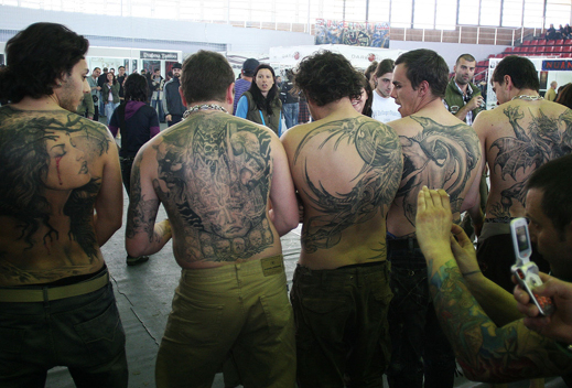"Изрисувани" хора се събраха на Tattoo fest 2008