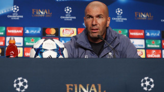 Треньорът на Реал Мадрид Зинедин Зидан даде пресконфереция преди първия