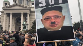 Хиляди сърби се включиха в днешния антиправителствен протест предаде БГНЕС