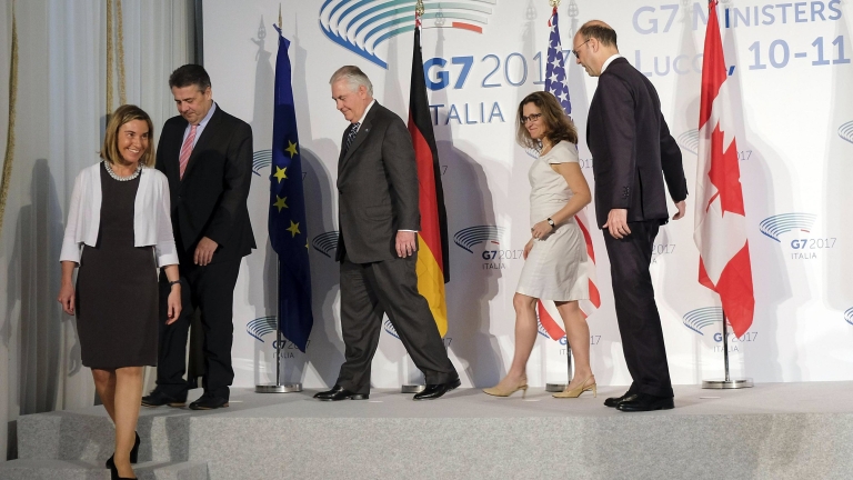 САЩ питат останалите от Г-7 защо трябва да ги е грижа за конфликта в Украйна