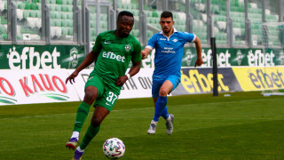 Крилото на Лудогорец Бърнард Текпетей вкара два гола за успеха