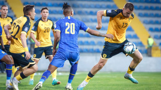Нападателят на България Александър Колев заяви че днешният успех срещу