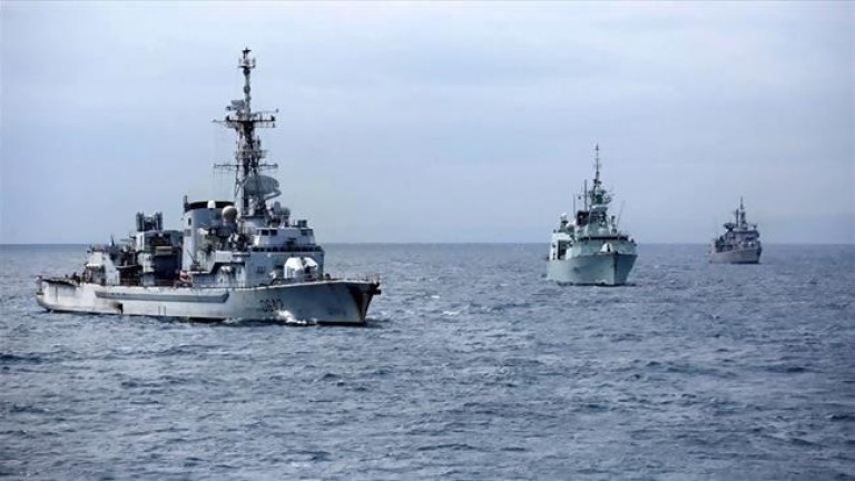 НАТО трупа сили в Средиземно море