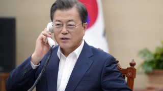 Президентът на Южна Корея Мун Дже ин заяви в неделя че