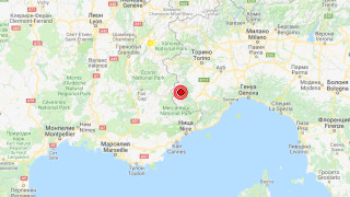 Слабо земетресение в Северна Италия
