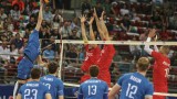  Българските волейболисти играха доста едва и бяха разгромени от Русия 