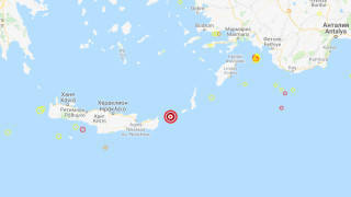 4.7 по Рихтер разтърси остров Крит