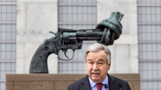 Генералният секретар на ООН Антонио Гутериш призова във вторник за
