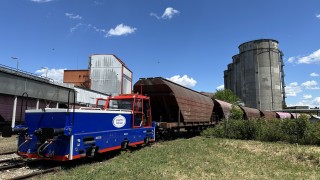 Нов модерен маневрен локомотив българско производство вече работи в горднооряховското